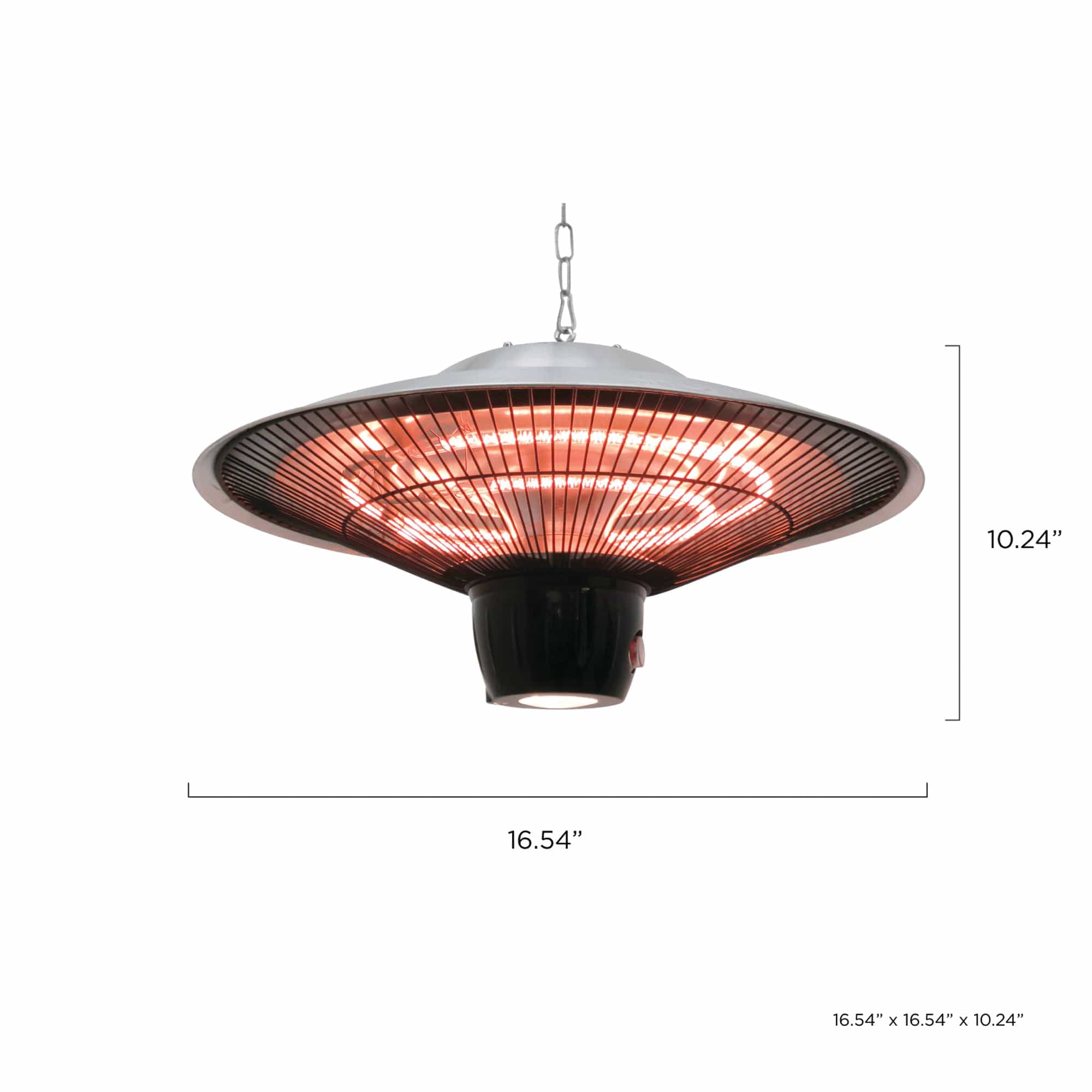 Westinghouse Infrared Electric Outdoor Heater With LED light - Hanging with Remote Control - Image 6