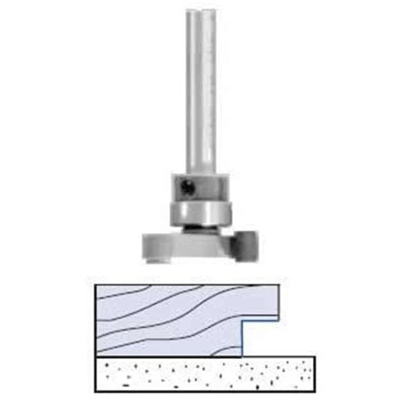 3110B Slot And Undercut Router Bit 1-1/2" D X 1/4" A X 1/2" B X 2" OL