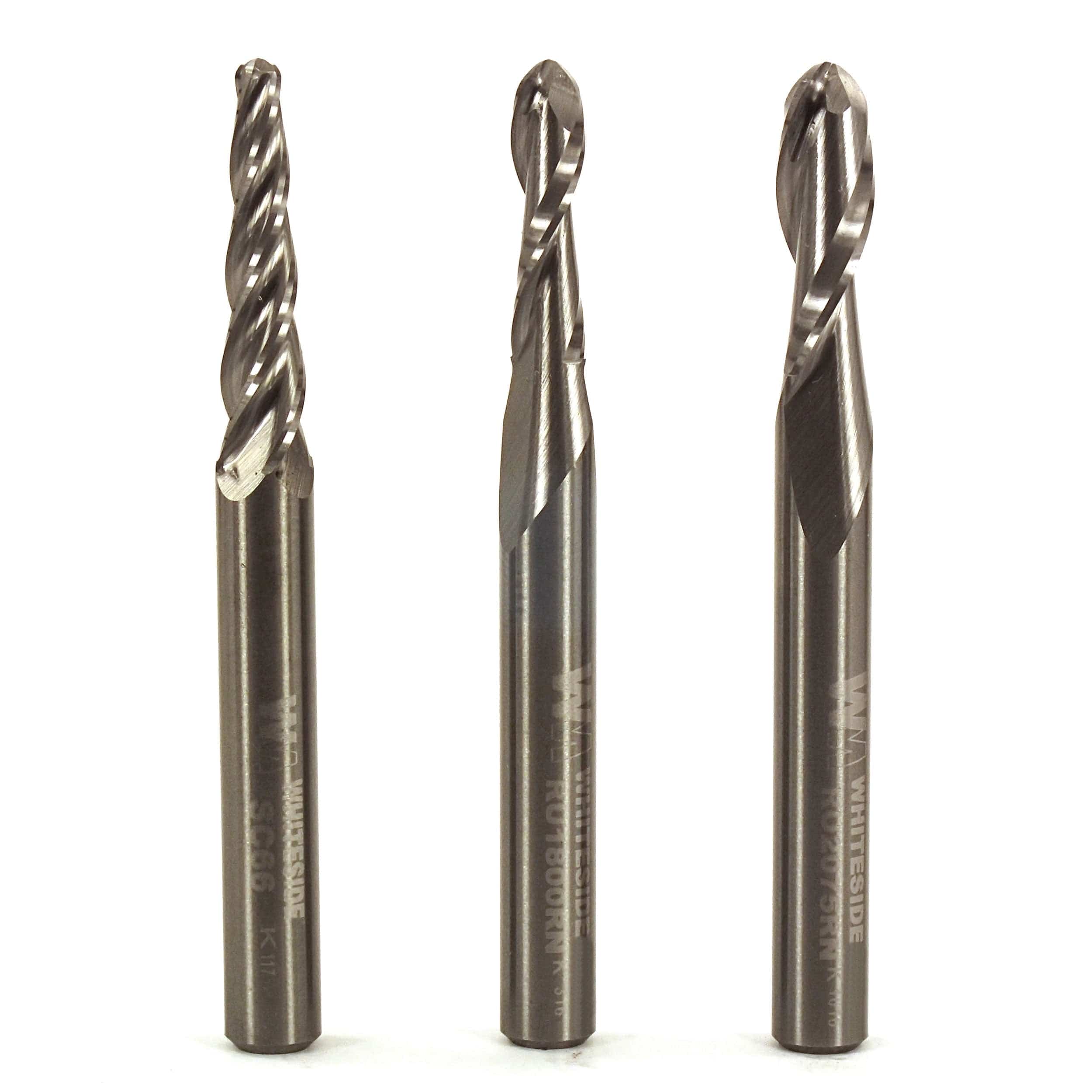 Ball Nose CNC Router Bits - 1/4" SH - Image 5