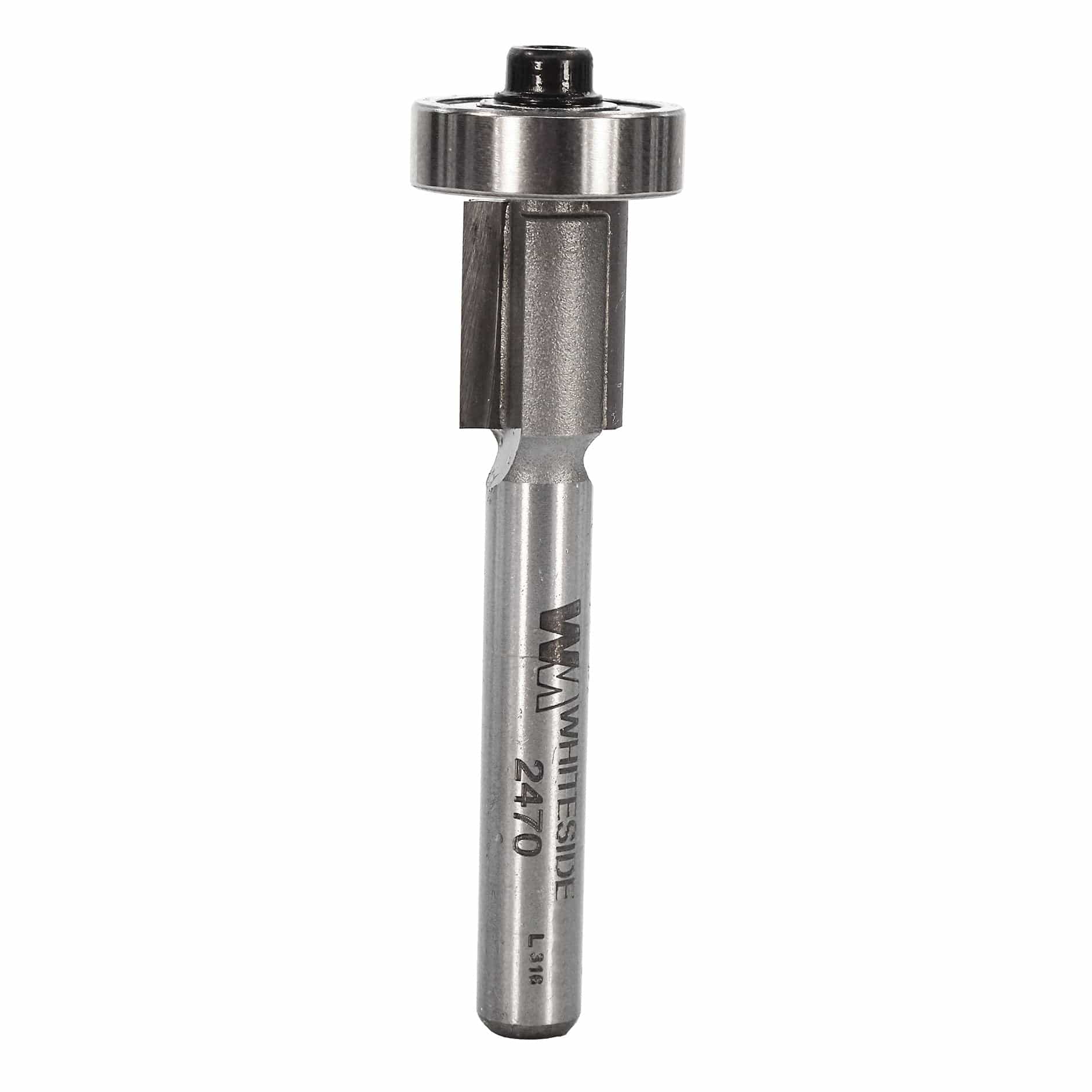 Overhang Trim Router Bit with Bottom Bearing Guide - 1/4" SH 3/8" CD 1/2" CL - Image 2
