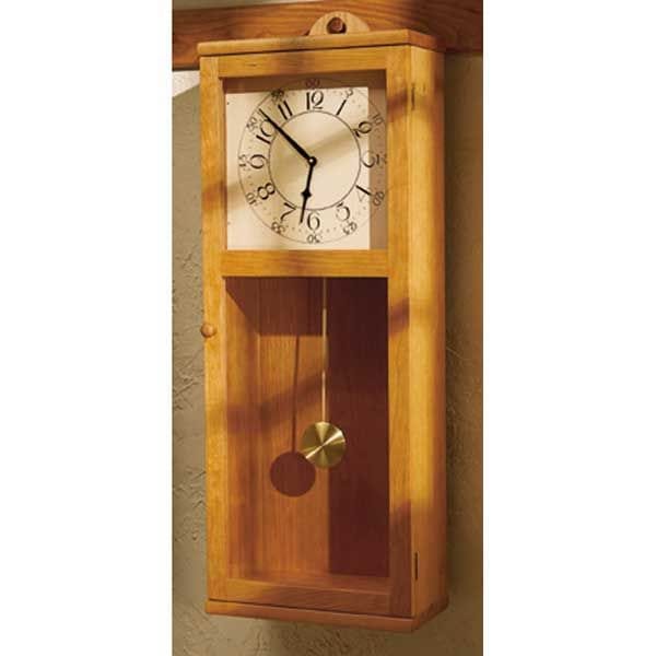 Downloadable Woodworking Project Plan to Build Simply Stated Shaker Clock