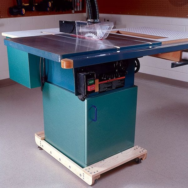 Woodworking Project Paper Plan to Build 3-in-1 Tablesaw Upgrade and Saw-Top Dust Collector
