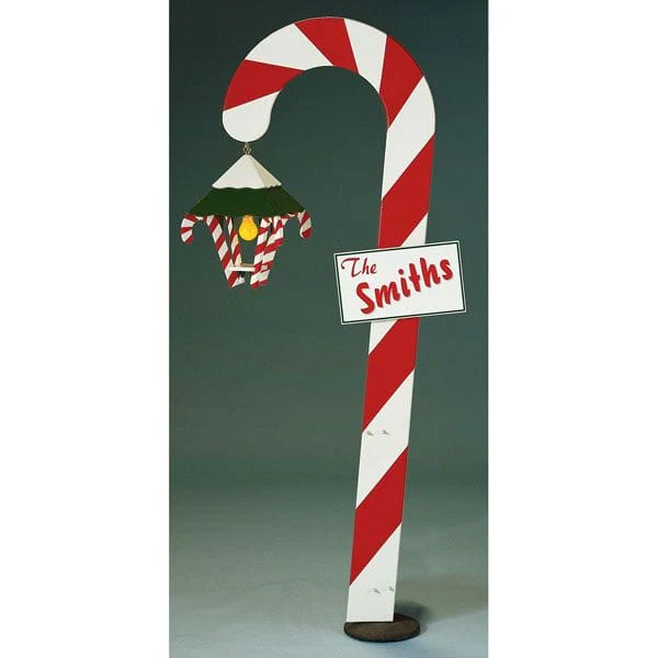 Woodworking Project Paper Plan to Build Candy Cane