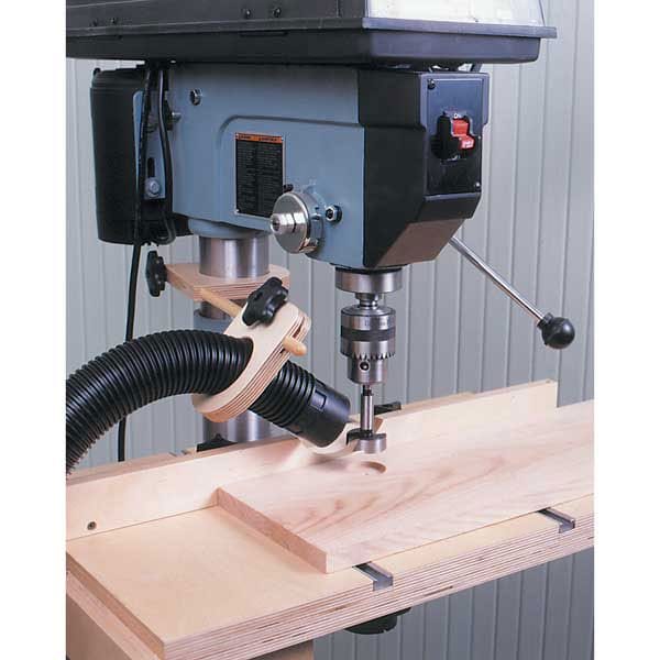 Woodworking Project Paper Plan to Build Drill Press Dust Collector