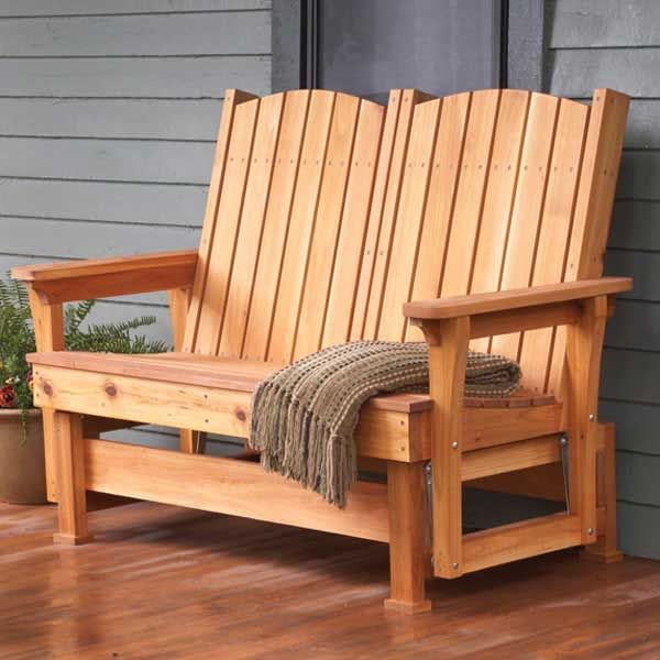 Woodworking Project Paper Plan to Build Easy, Breezy Glider