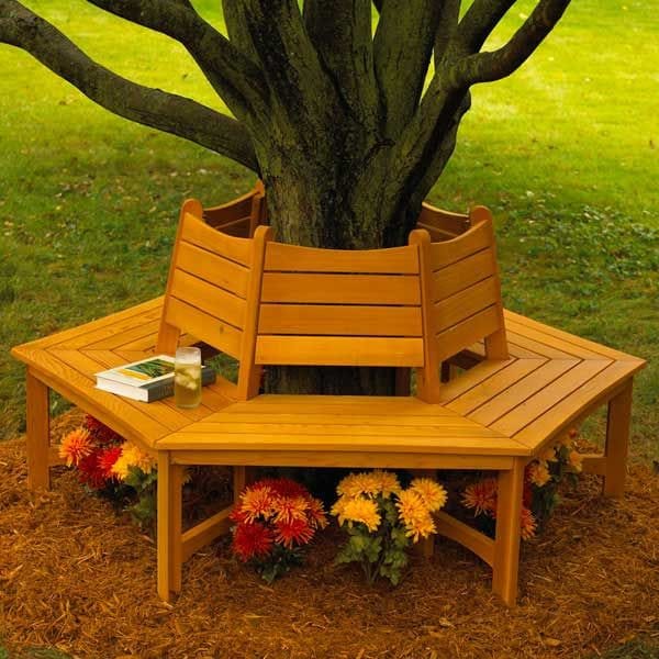Woodworking Project Paper Plan to Build Made in the Shade Tree Bench