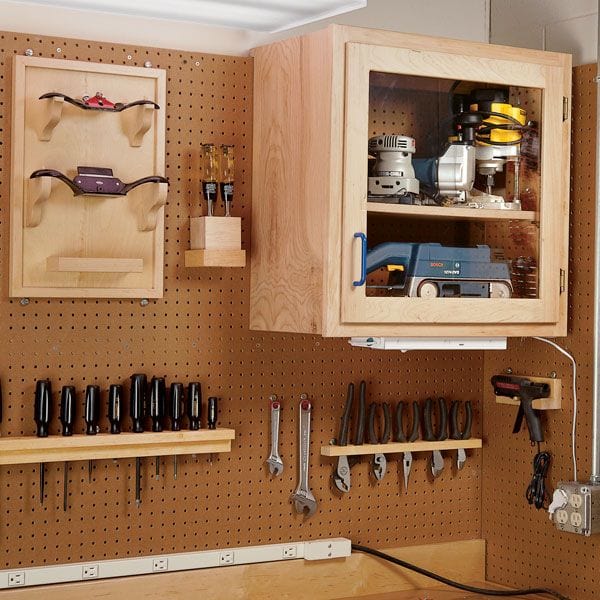 Woodworking Project Paper Plan to Build Modular Shop Cabinet System