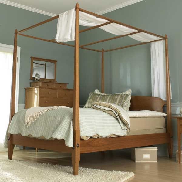 Woodworking Project Paper Plan to Build Pencil Post Bed