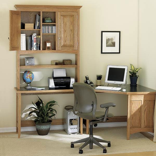 Woodworking Project Paper Plan to Build Sensational Sectional Desk System