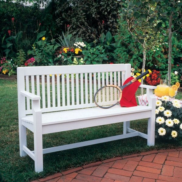 Woodworking Project Paper Plan to Build Sittin' Pretty Settee