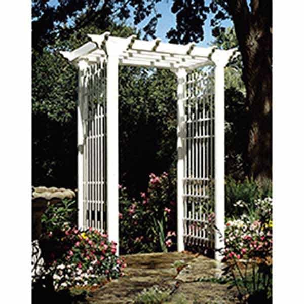 Woodworking Project Paper Plan to Build Victorian Arbor