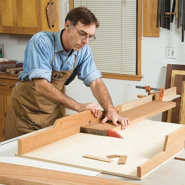 Accurate Cross Cut Sled Jig - Downloadable Plan