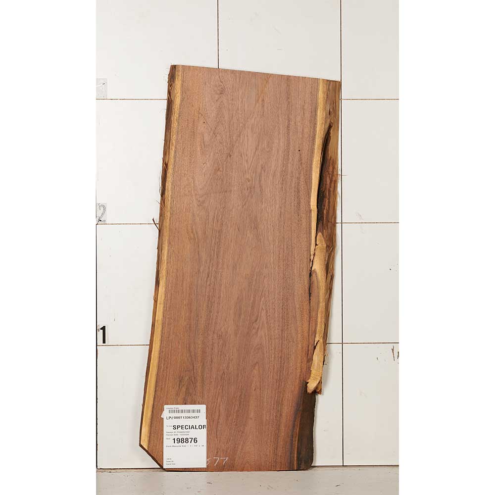Black Mesquite Wood Slab - Image 7