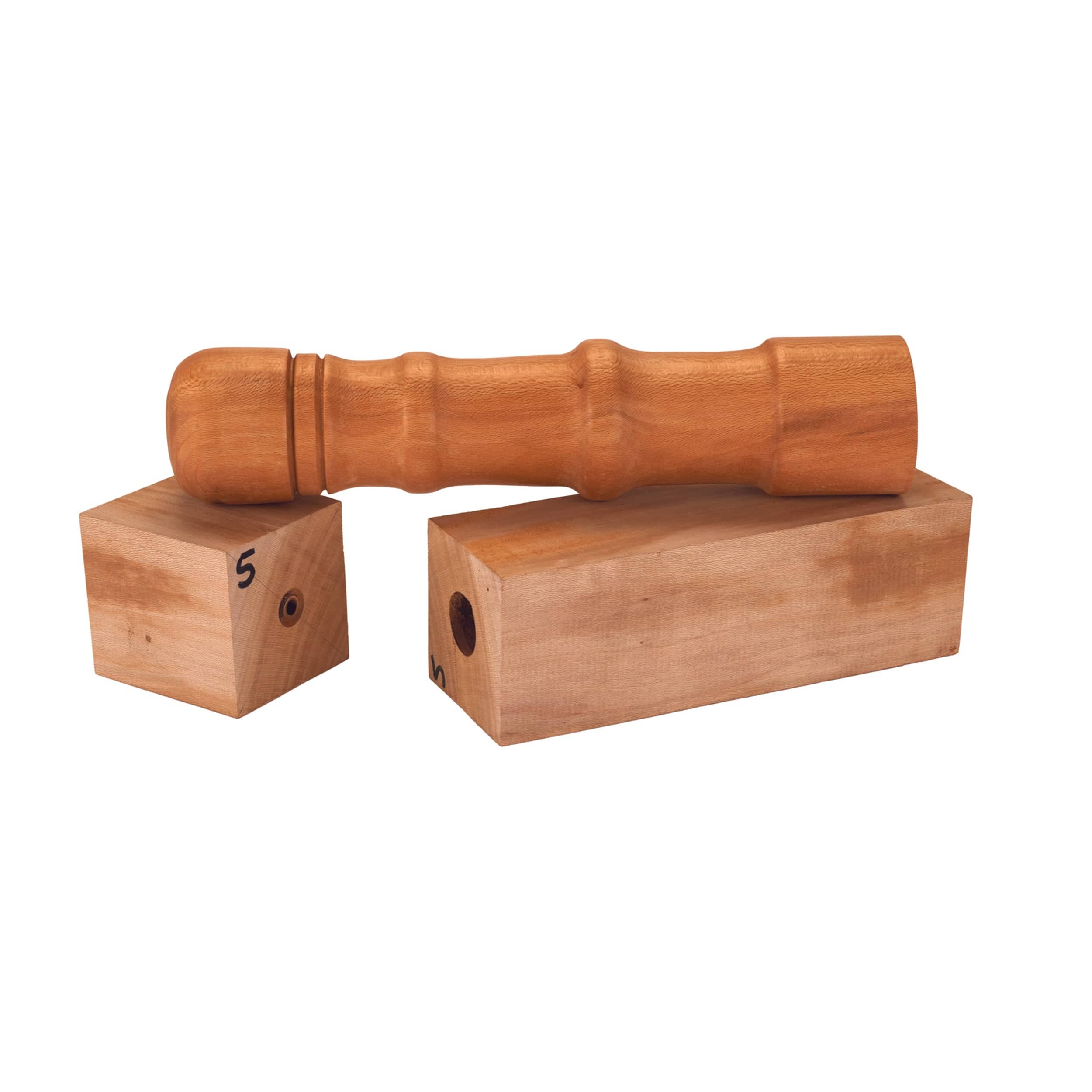 Pre-Drilled Peppermill Blank - 3" x 3" - Image 4