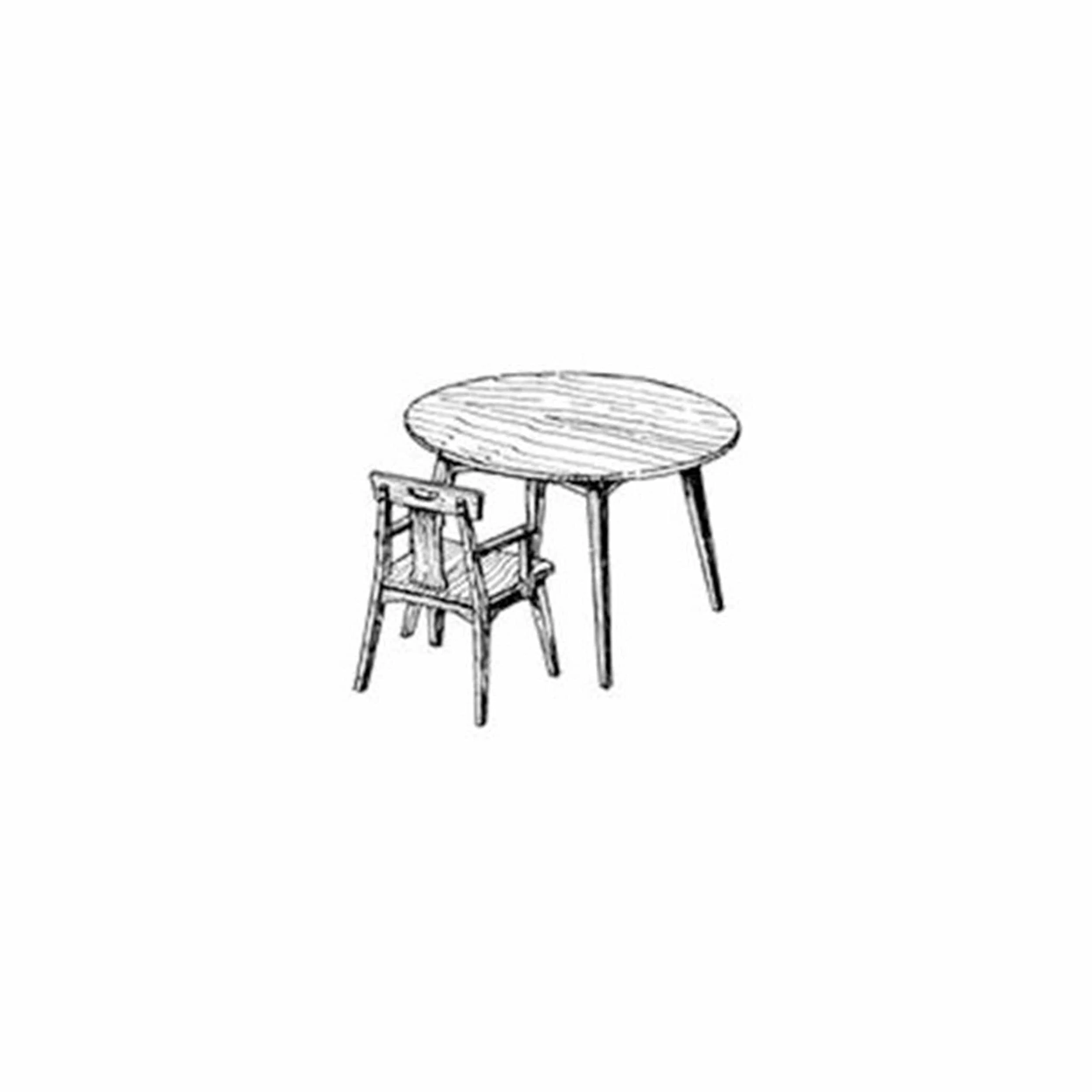 Woodworking Project Paper Plan to Build Child's Table and Chair