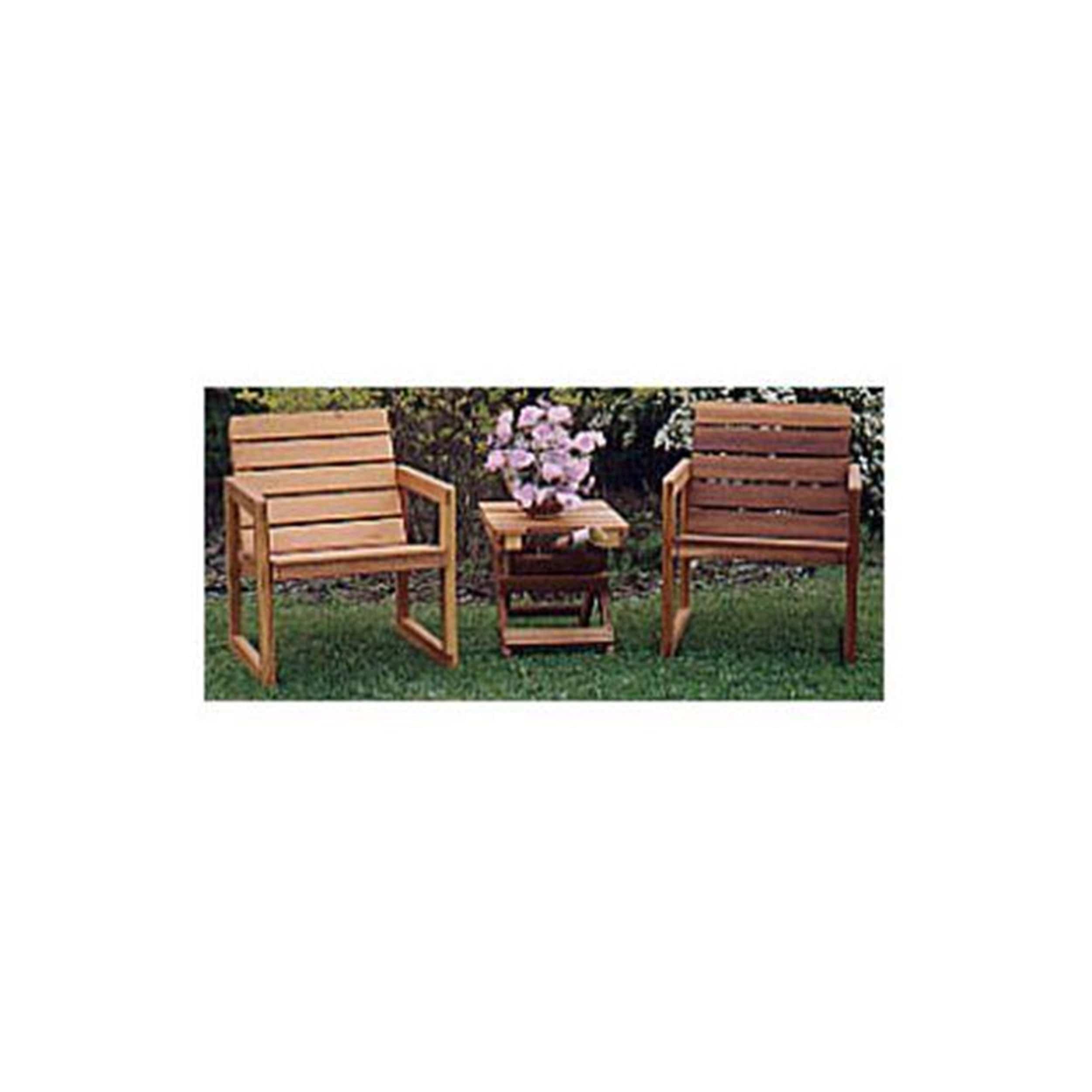 Woodworking Project Paper Plan to Build Deck Chair