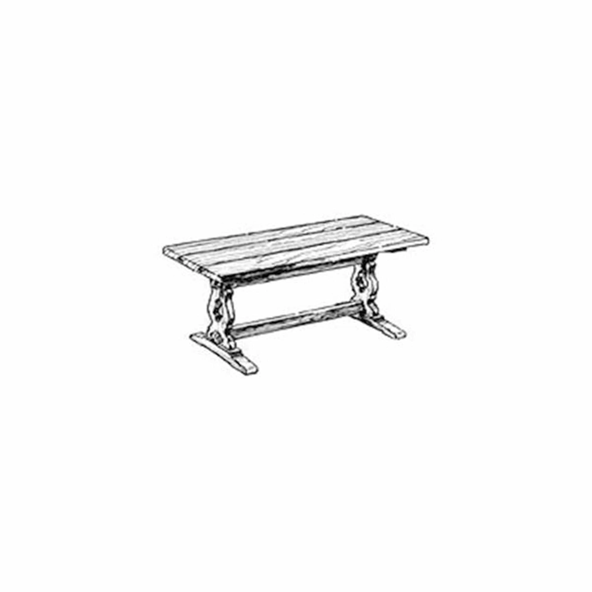 Woodworking Project Paper Plan to Build English Coffee Table