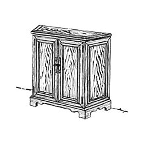 Woodworking Project Paper Plan to Build Hall Cabinet