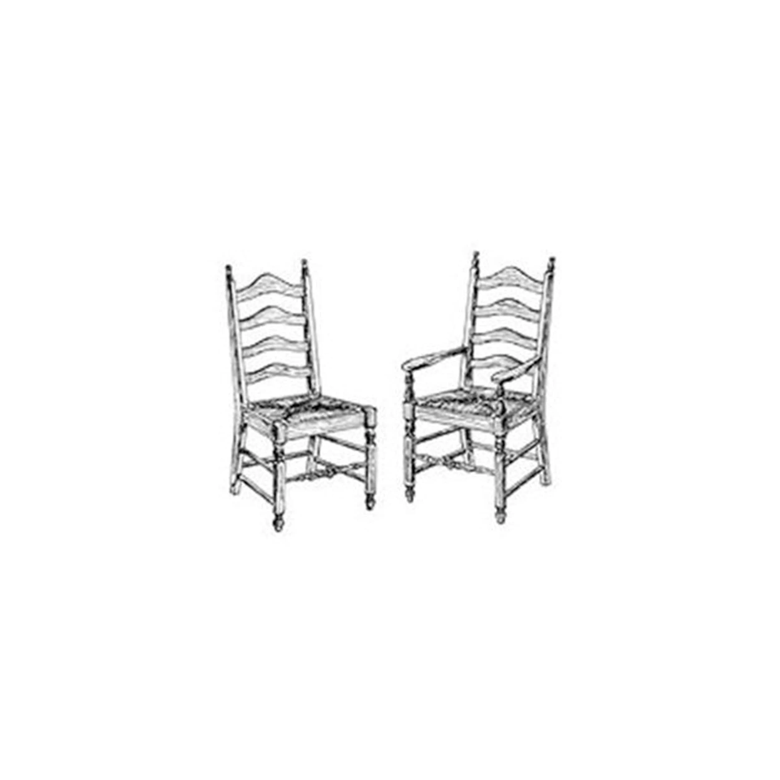 Woodworking Project Paper Plan to Build Ladder Back Chair