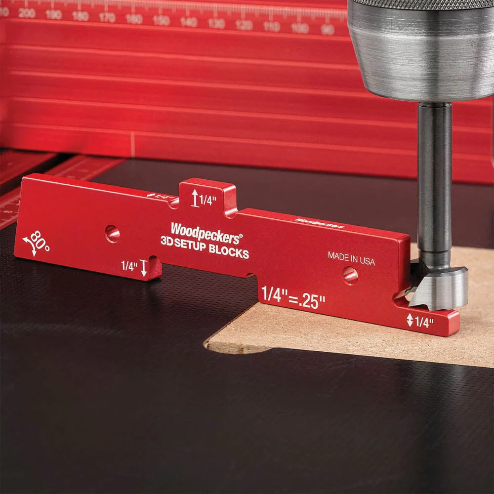 3D Setup Blocks with Rack-It - 7 Piece Set - Image 3