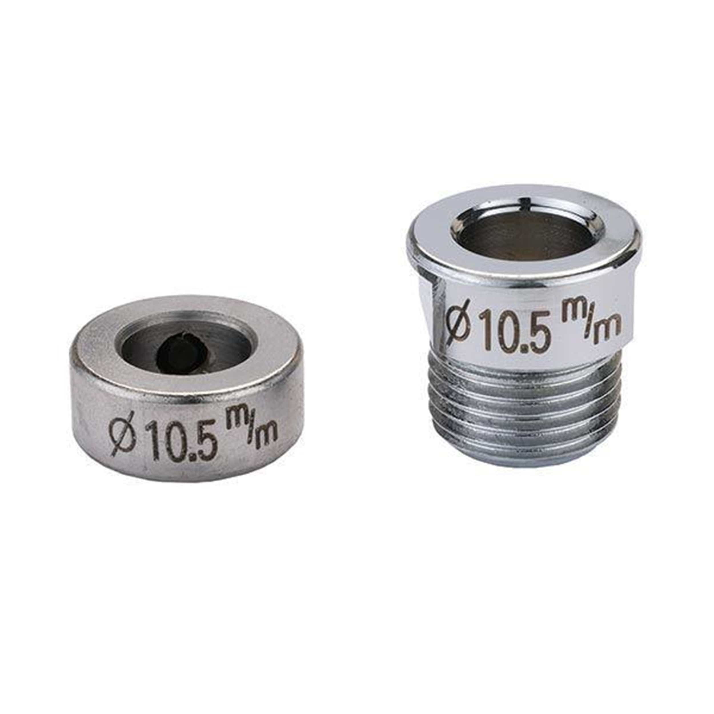 Drilling Guide & Stop Collar for WoodRiver Pen Drilling Vise - 10.5 mm
