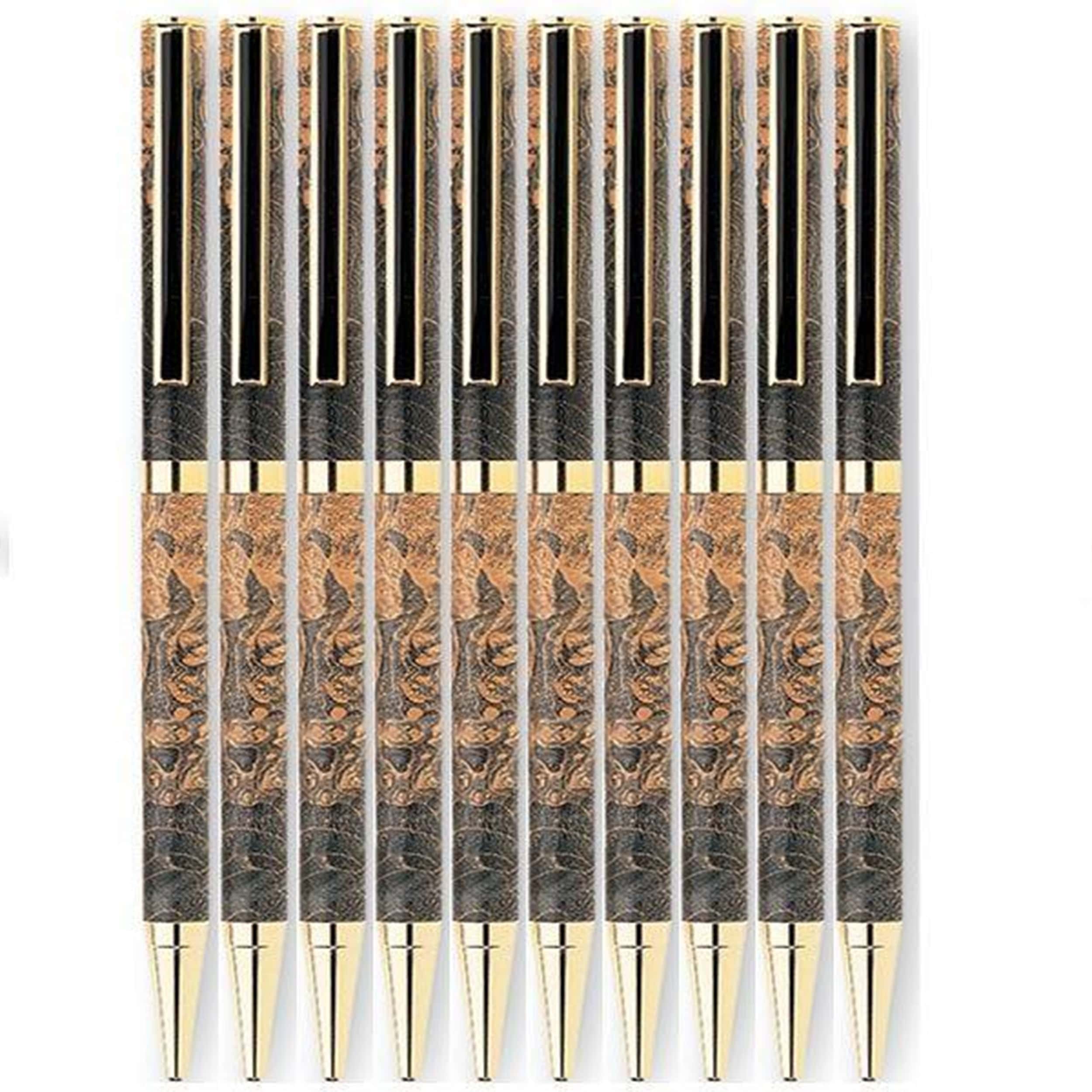 7 mm Slim Style Black Strip Clip Ballpoint Pen Kit - Image 2