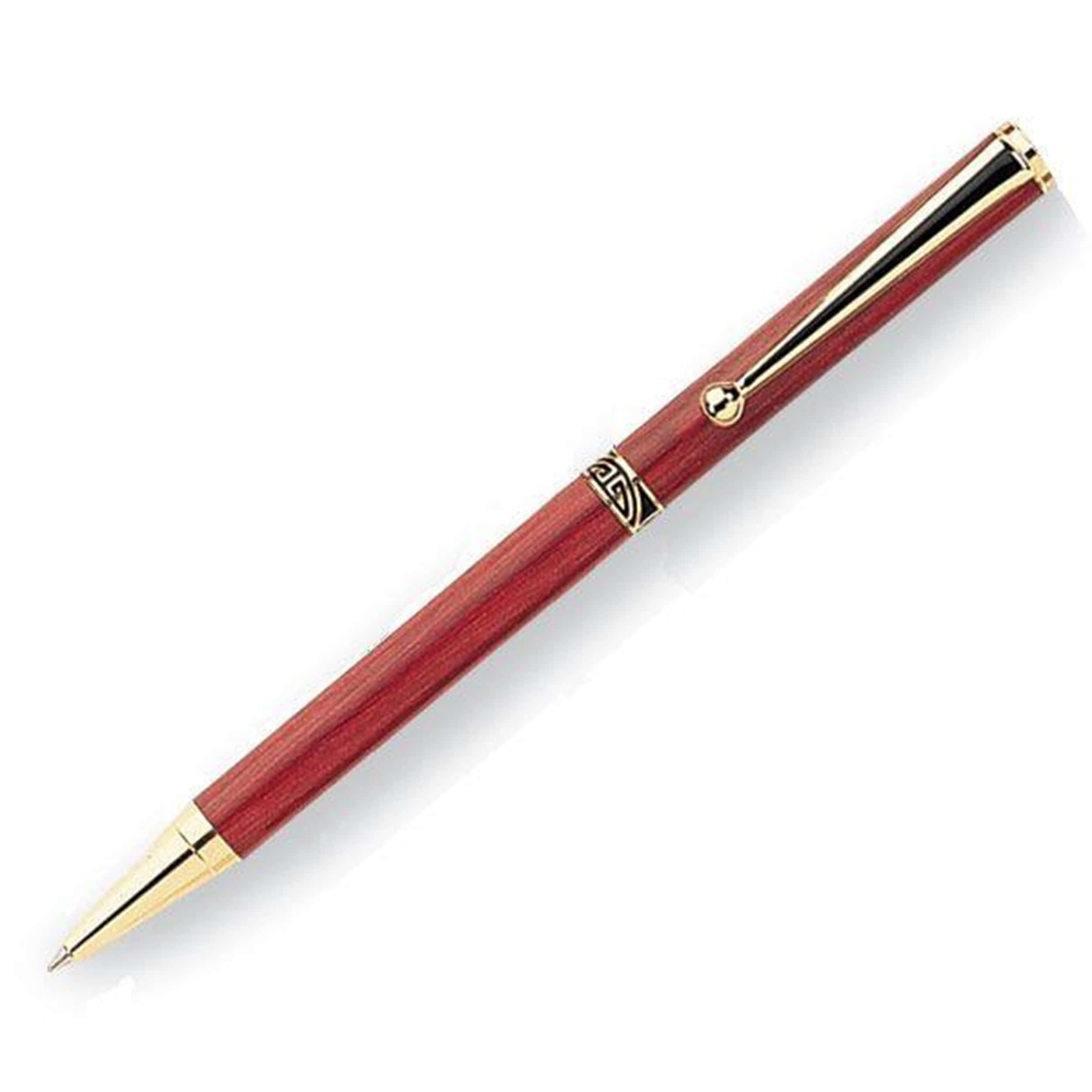 7 mm Slim Style Black Strip Clip Ballpoint Pen Kit - Image 3