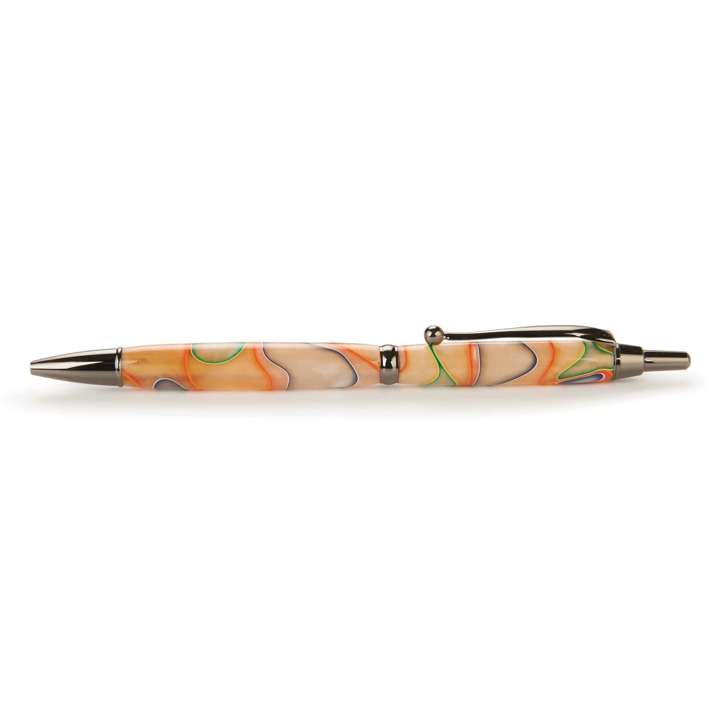 7 mm Slim Style Schmidt Click Mechanism Ballpoint Pen Kit - Image 4