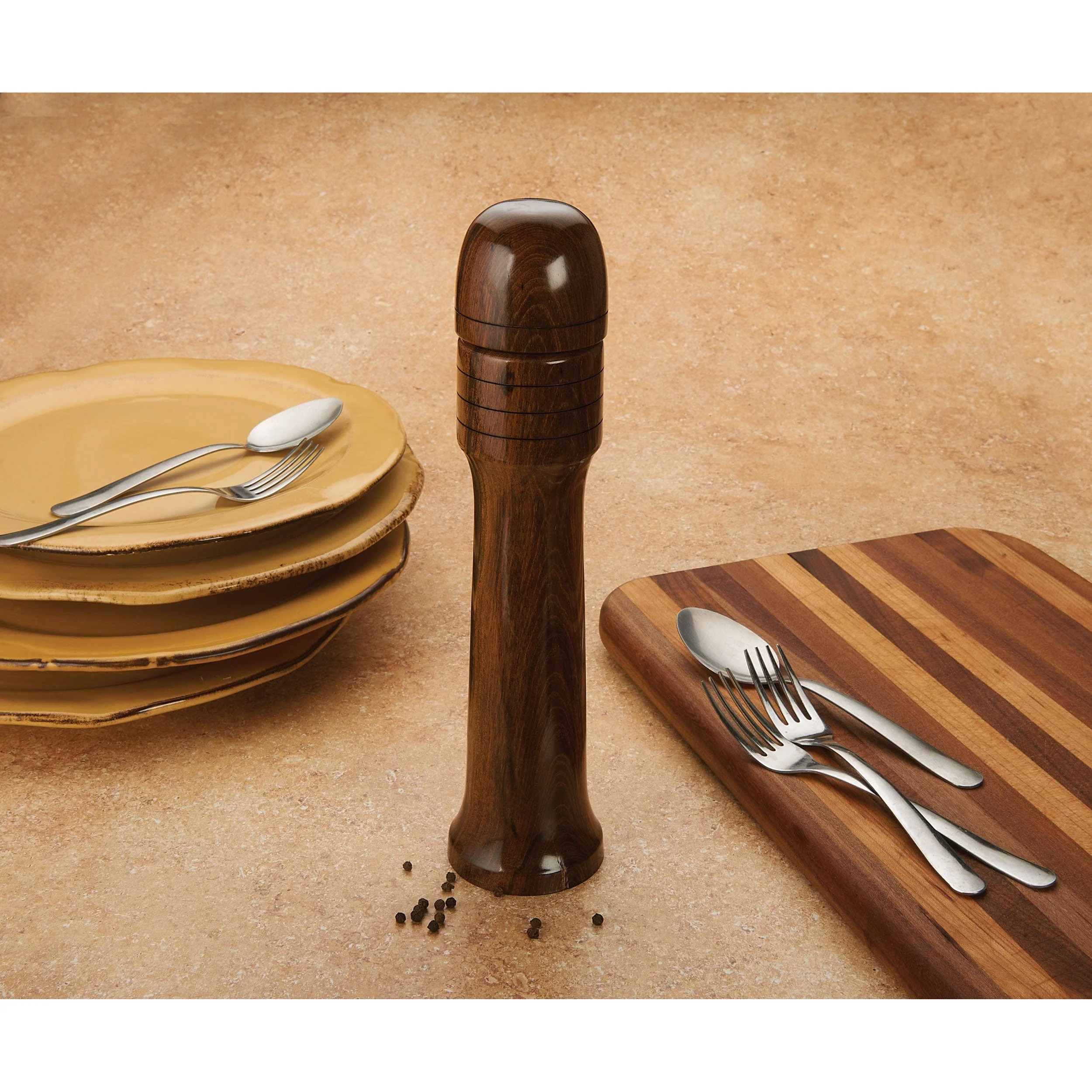 Salt or Pepper Professional Grinder Mechanism Turning Kit - Adjustable Length - Image 3