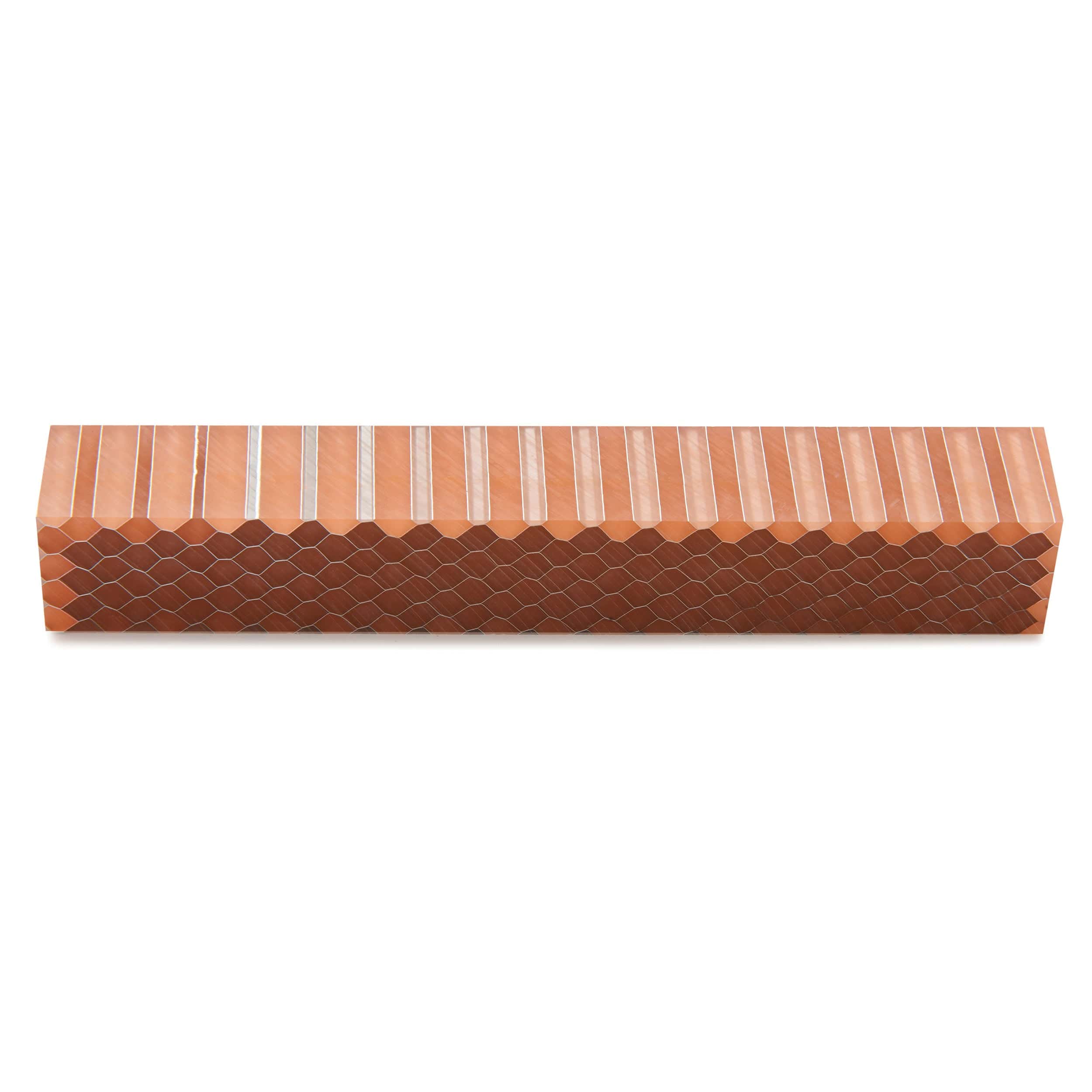 Honeycomb Acrylic Pen Blank - 3/4" x 3/4" x 5" - Image 13