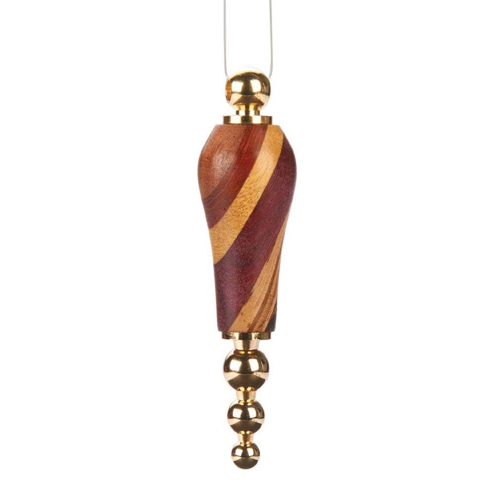 Miniature Ornament Turning Kit - Gold