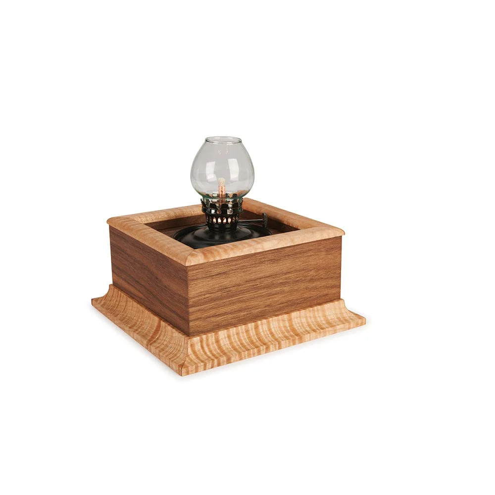 Nautical-Style Oil Lamp Kit - Painted Black/Black Chrome - Image 4