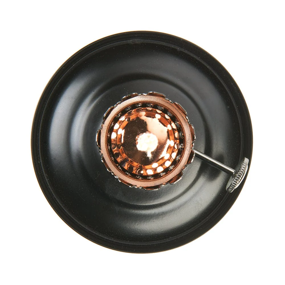 Nautical-Style Oil Lamp Kit - Painted Black/Black Chrome - Image 5