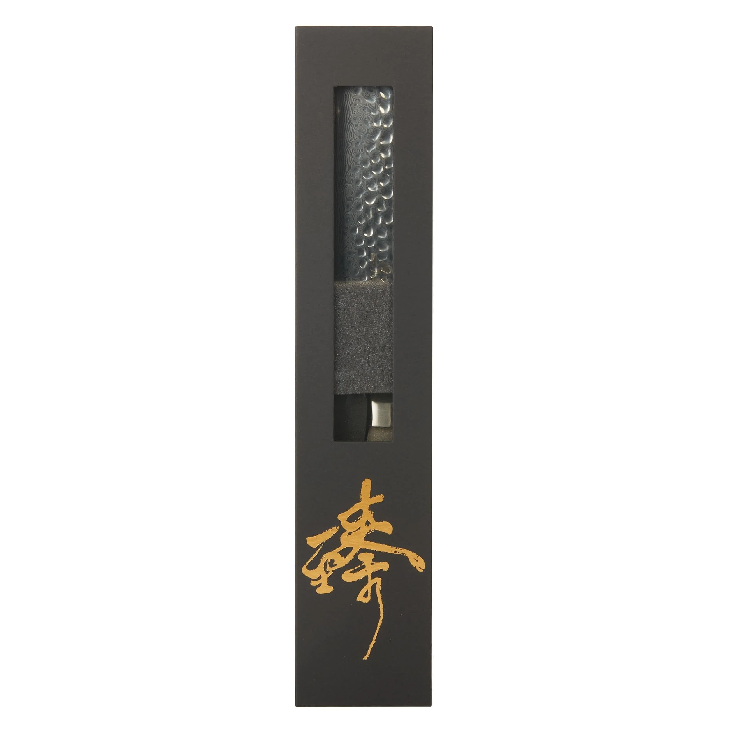 Nakiri Hammered Surface Knife for Cutting Delicate Vegetables - Damascus - 11-1/2" - Unfinished Kit - Image 3